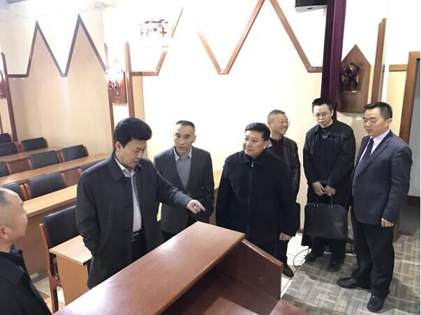 省民宗委主任姚斌一行到四川神学院调研