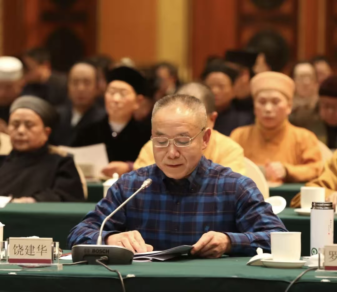 饶建华：发挥桥梁与纽带作用 在城乡基层治理中献计出力