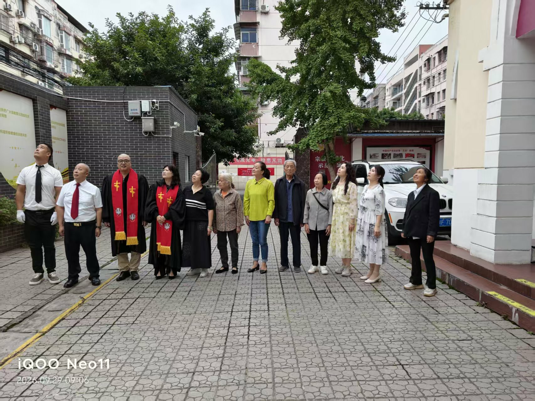 同升一面旗 共祝祖国好——我省基督教界举行庆国庆升国旗仪式