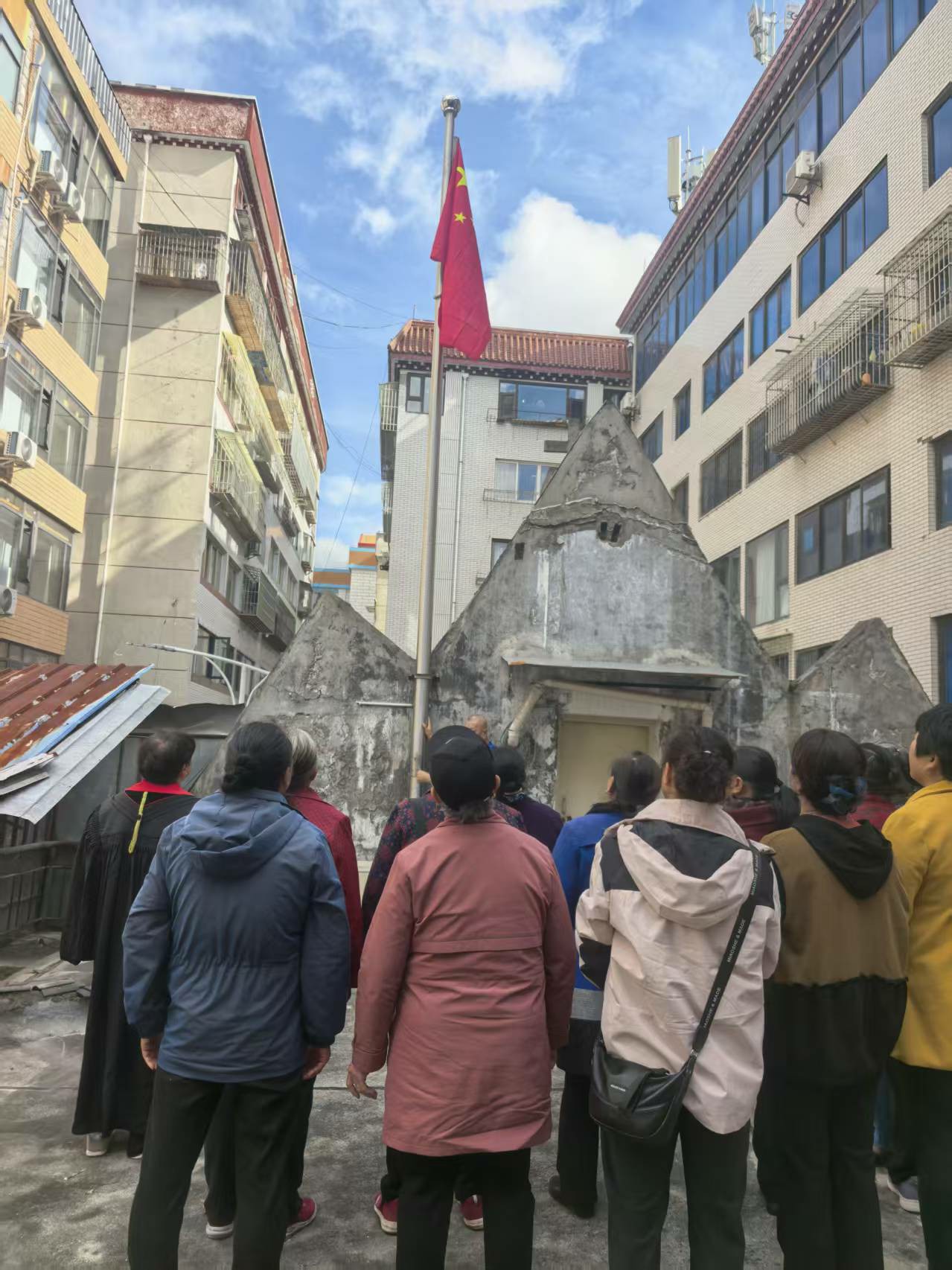 同升一面旗 共祝祖国好——我省基督教界举行庆国庆升国旗仪式